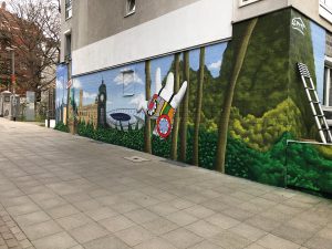 Eine Fassade wird lebendig